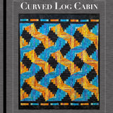 Interwoven Curved Log Cabin Quilt Pattern (UK)